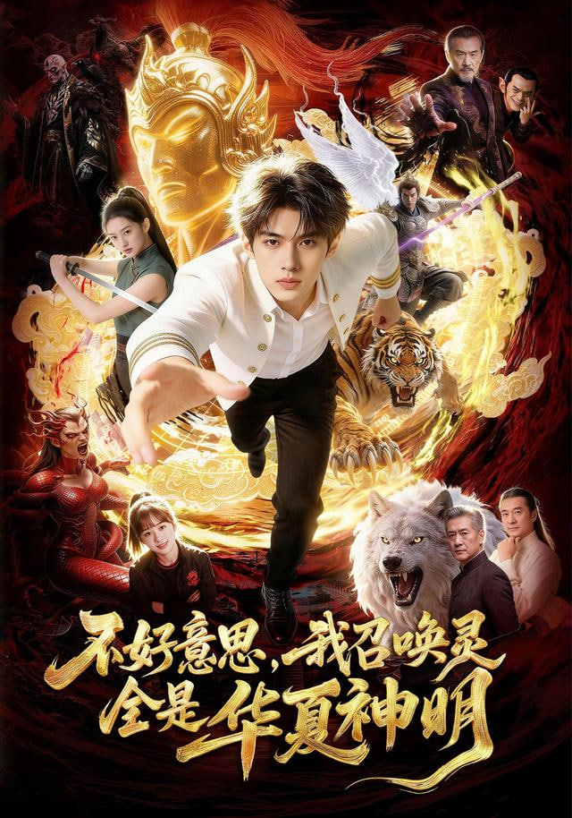 不好意思，我召唤灵全是华夏神明(全集)
